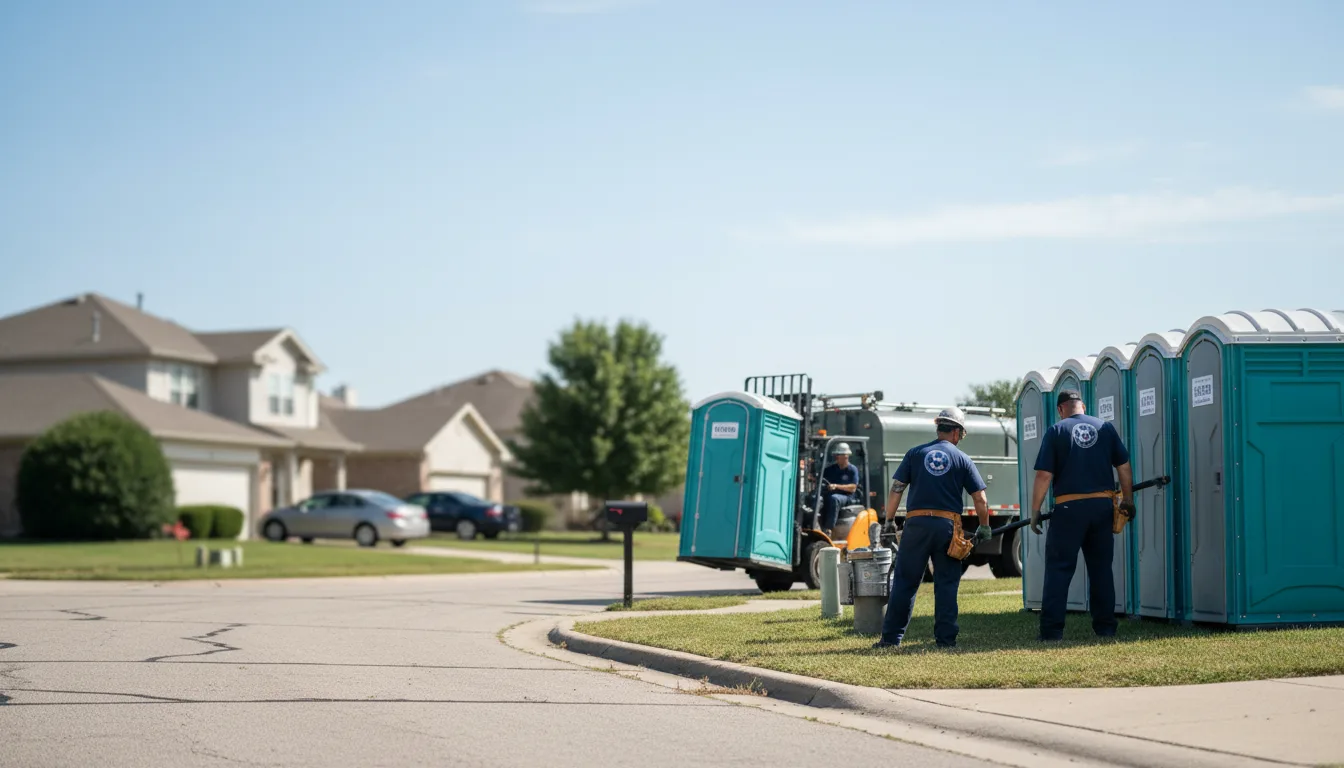 Porta Potty Rental in Ferris, TX near me